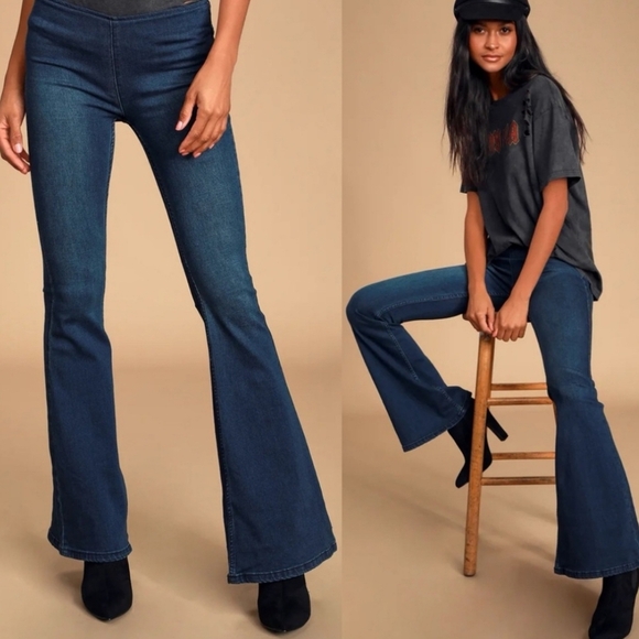 Free People Penny Pull On Jeans Size 27 - Picture 1 of 8